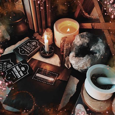 Unlock the Secrets of Divination with a Witch Casket Box